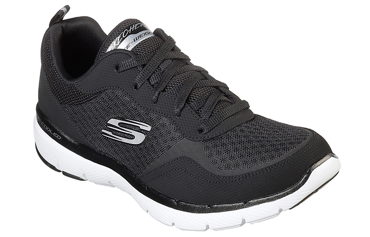 Lookbook (Women) Skechers Flex Appeal 3.0 'Black and White' 13069-BKW