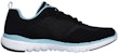 (Women) Skechers Flex Appeal 3.0 'Black Blue' 13069-BKTQ