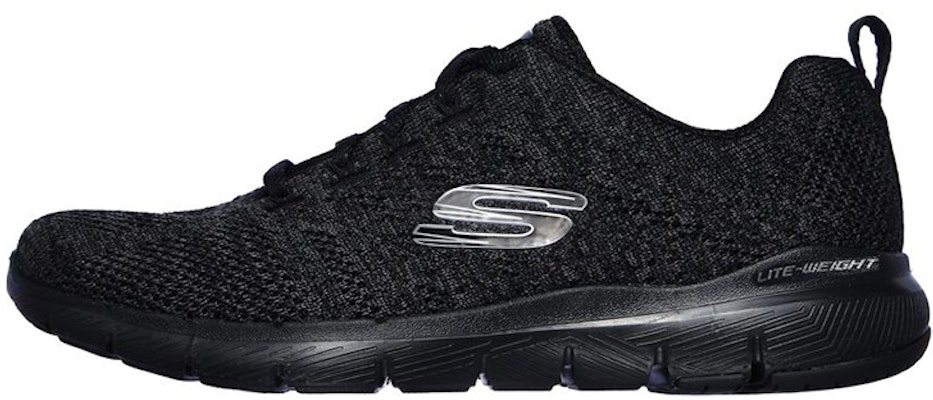 (Women) Skechers Flex Appeal 3.0 'Black Casual' 13077-BKCC Buy (Women) Skechers Flex Appeal 3.0 'Black Casual' 13077-BKCC