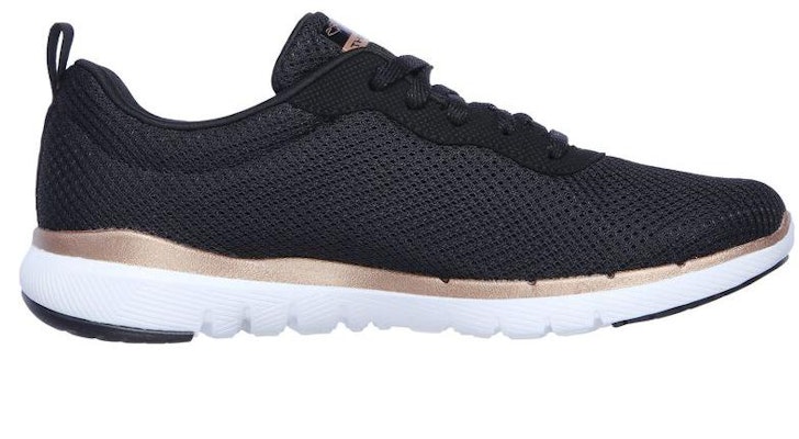 (Women) Skechers Flex Appeal 3.0 'Black Gold' 13070-BKRG Order (Women) Skechers Flex Appeal 3.0 'Black Gold' 13070-BKRG