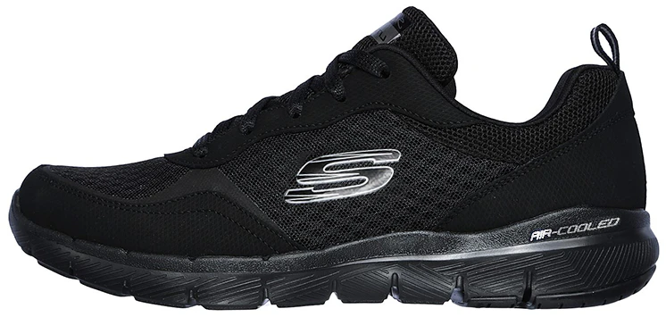 women-skechers-flex-appeal-3-0-black-golf-low-13069-bbk