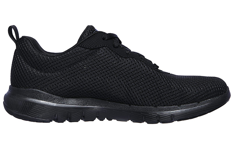 Order (Women) Skechers Flex Appeal 3.0 'Black Low-Top Runner' 13070-BBK