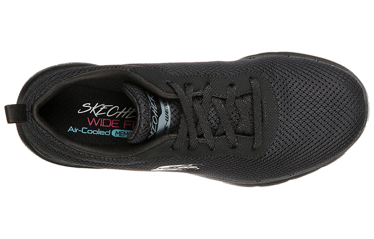 Lookbook (Women) Skechers Flex Appeal 3.0 'Black Low-Top Runner' 13070-BBK