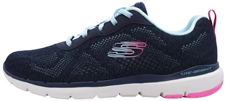 (Women) Skechers Flex Appeal 3.0 'Blue Pink' 149293-NVLB (Women) Skechers Flex Appeal 3.0 'Blue Pink' 149293-NVLB
