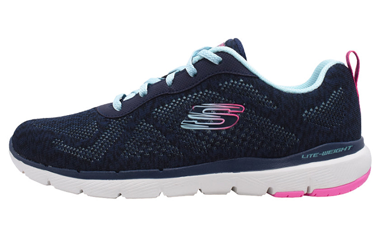 (Women) Skechers Flex Appeal 3.0 'Blue Pink' 149293-NVLB