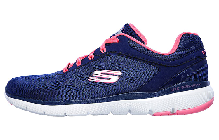 (Women) Skechers Flex Appeal 3.0 'Blue Red' 13059-NVHP