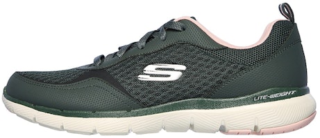 (Women) Skechers Flex Appeal 3.0 'Dark Green' 13069-OLPK (Women) Skechers Flex Appeal 3.0 'Dark Green' 13069-OLPK