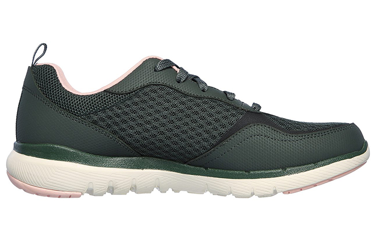 Order (Women) Skechers Flex Appeal 3.0 'Dark Green' 13069-OLPK