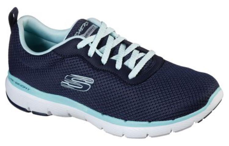 Lookbook (W) Skechers Flex Appeal 3.0 'Biru Mendalam' 13070-NVAQ