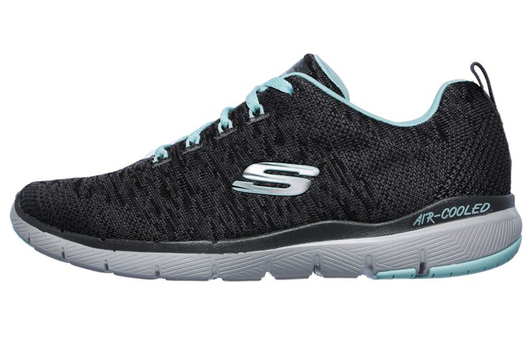 (Women) Skechers Flex Appeal 3.0 'Grey Blue' 13062-CCLB