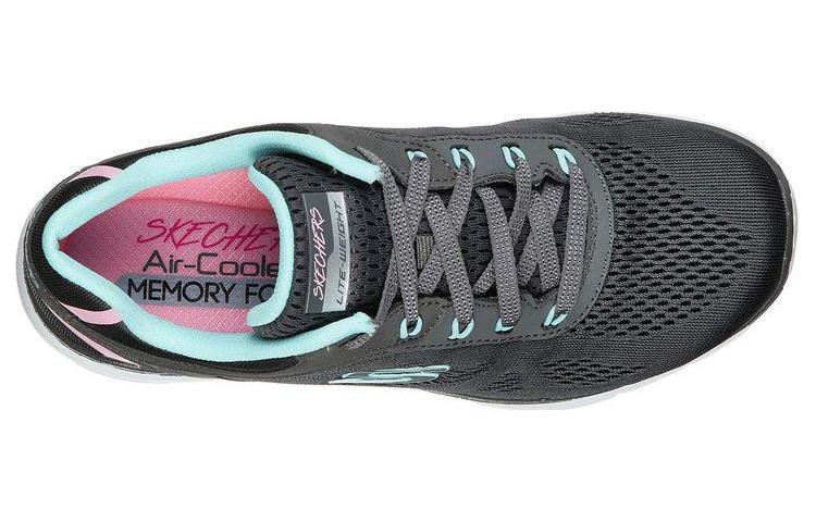 Shop (Women) Skechers Flex Appeal 3.0 'Grey Blue Pink' 13474-CCTQ