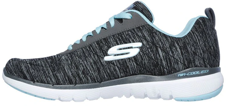 women-skechers-flex-appeal-3-0-insiders-black-blue-13067-bklb