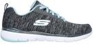 Order (W) Skechers Flex Appeal 3.0 'Insiders Hitam Biru' 13067-BKLB