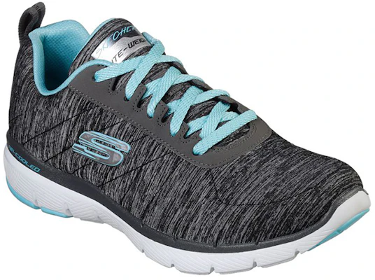 (Women) Skechers Flex Appeal 3.0 'Insiders Black Blue' 13067-BKLB Lookbook (Women) Skechers Flex Appeal 3.0 'Insiders Black Blue' 13067-BKLB