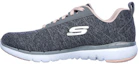 Buy (Women) Skechers Flex Appeal 3.0 'Insiders Grey Pink' 13067-GYLP