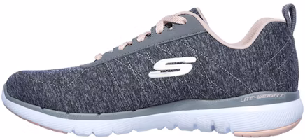 (Women) Skechers Flex Appeal 3.0 'Insiders Grey Pink' 13067-GYLP (Women) Skechers Flex Appeal 3.0 'Insiders Grey Pink' 13067-GYLP