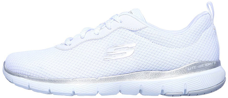 (Women) Skechers Flex Appeal 3.0 'White Comfort' 13070-WSL Buy (Women) Skechers Flex Appeal 3.0 'White Comfort' 13070-WSL
