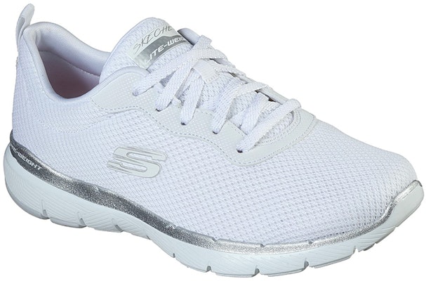 (Women) Skechers Flex Appeal 3.0 'White Comfort' 13070-WSL Lookbook (Women) Skechers Flex Appeal 3.0 'White Comfort' 13070-WSL
