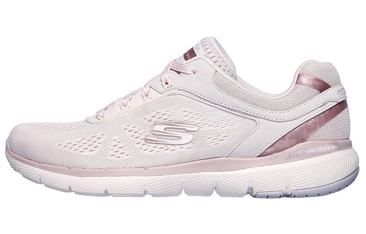(Women) Skechers Flex Appeal 3.0 'White Pink' 13059-LTPK