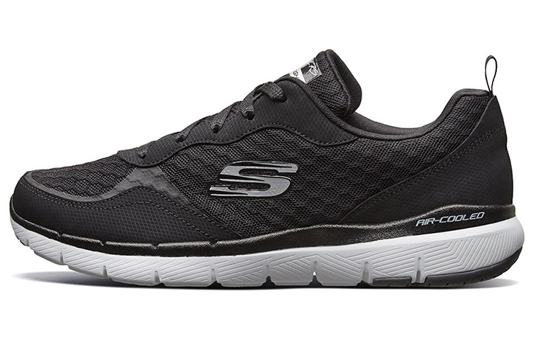 (Women) Skechers Flex Appeal 3.0 Low-Top Black 66666194-BLK