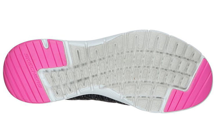 Shop (W) Skechers Flex Appeal 3.0 Sepatu Rendah Abu-abu/Merah Muda 149008-BKMT