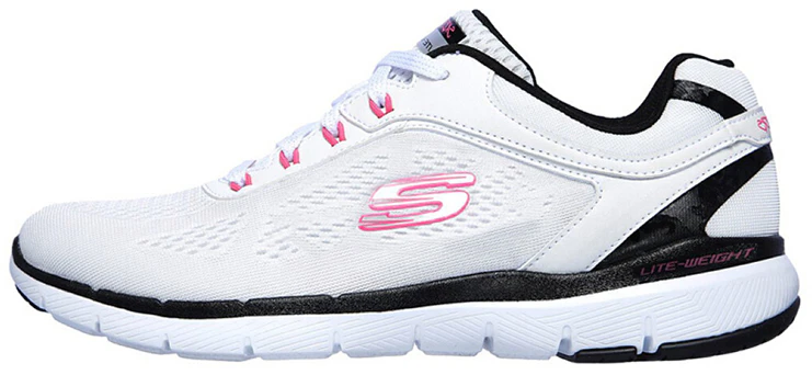 women-skechers-flex-appeal-3-0-white-black-pink-13474-wbhp