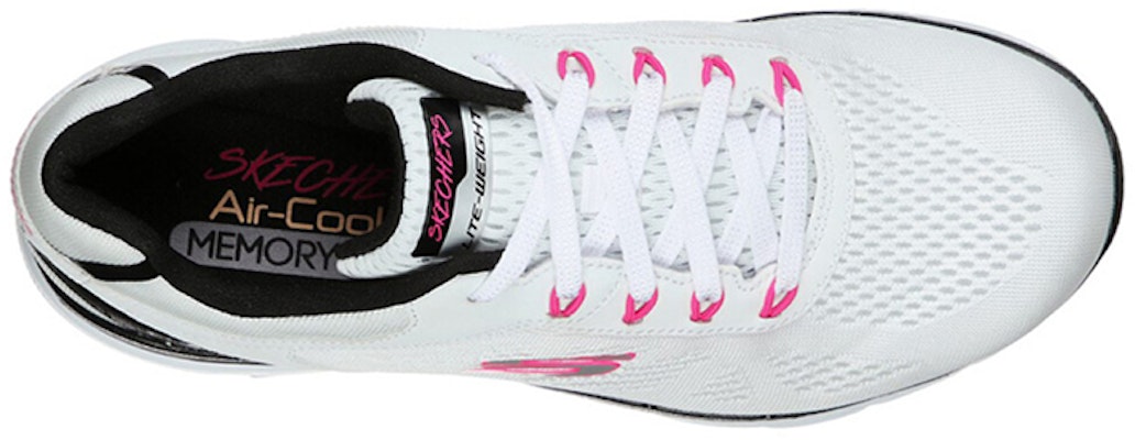 (Women) Skechers Flex Appeal 3.0 Low-Top Running Shoes White/Black/Pink 13474-WBHP Lookbook (Women) Skechers Flex Appeal 3.0 Low-Top Running Shoes White/Black/Pink 13474-WBHP