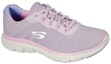 Lookbook (W) Skechers Flex Appeal 4.0 - Fresh Move Kasut Rendah Ungu 149570-LAV