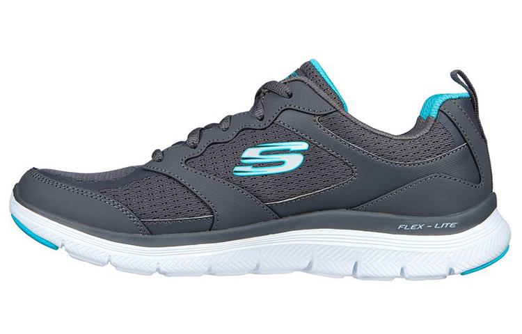 (Women) Skechers Flex Appeal 4.0 'Active Flow Grey Blue' 149305-CCTQ