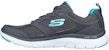 (W) Skechers Flex Appeal 4.0 'Active Flow Kelabu Biru' 149305-CCTQ