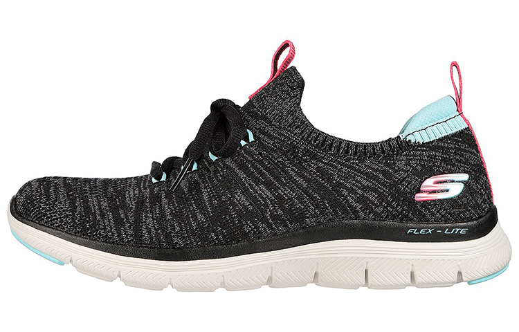 (Women) Skechers Flex Appeal 4.0 'Black Blue' 149306-BKLB