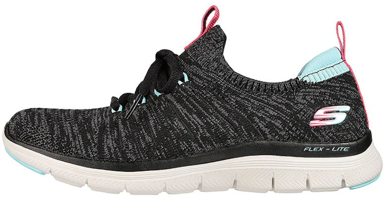 (Women) Skechers Flex Appeal 4.0 'Black Blue' 149306-BKLB Buy (Women) Skechers Flex Appeal 4.0 'Black Blue' 149306-BKLB