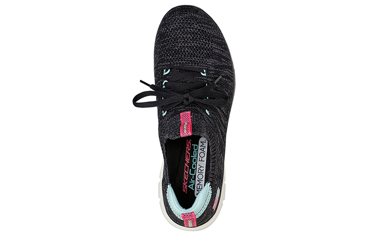 Shop (Women) Skechers Flex Appeal 4.0 'Black Blue' 149306-BKLB