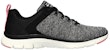 (W) Skechers Flex Appeal 4.0 'Hitam Kelabu' 149307-BKPK