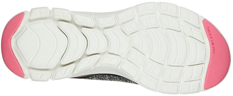 (W) Skechers Flex Appeal 4.0 'Hitam Kelabu' 149307-BKPK Purchase (W) Skechers Flex Appeal 4.0 'Hitam Kelabu' 149307-BKPK