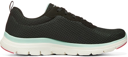 Skechers Flex Appeal 4.0 輕便透氣 低幫 跑步鞋 女款 黑青綠 Order Skechers Flex Appeal 4.0 輕便透氣 低幫 跑步鞋 女款 黑青綠