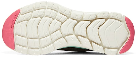 Skechers Flex Appeal 4.0 輕便透氣 低幫 跑步鞋 女款 黑青綠 Details for Skechers Flex Appeal 4.0 輕便透氣 低幫 跑步鞋 女款 黑青綠