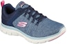 Lookbook (Women) Skechers Flex Appeal 4.0 'Blue Pink' 149307-NVBL