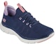 Lookbook (W) Skechers Flex Appeal 4.0 'Biru Ungu' 149306-NVLV
