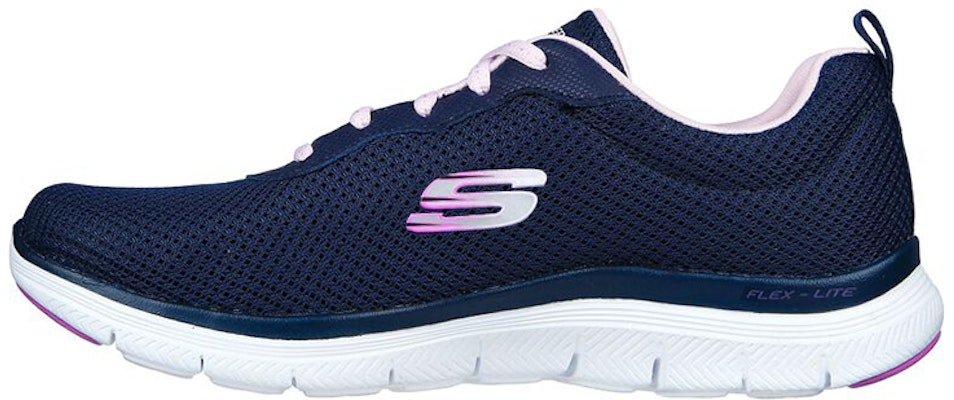 (Women) Skechers Flex Appeal 4.0 Brilliant View 'Navy' 149303-NVLV Buy (Women) Skechers Flex Appeal 4.0 Brilliant View 'Navy' 149303-NVLV