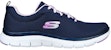 (W) Skechers Flex Appeal 4.0 Brilliant View 'Navy' Lelaki/Kasut Wanita Biru Gelap 149303-NVLV