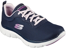 (W) Skechers Flex Appeal 4.0 Brilliant View 'Navy' Lelaki/Kasut Wanita Biru Gelap 149303-NVLV Lookbook (W) Skechers Flex Appeal 4.0 Brilliant View 'Navy' Lelaki/Kasut Wanita Biru Gelap 149303-NVLV