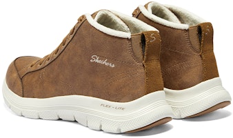 Skechers Flex Appeal 4.0 保暖耐磨 舒適 中筒 雪地靴 女款 栗色 Purchase Skechers Flex Appeal 4.0 保暖耐磨 舒適 中筒 雪地靴 女款 栗色