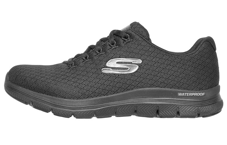 (Women) Skechers Flex Appeal 4.0 'Coated Fidelity All Black' 149298-BBK