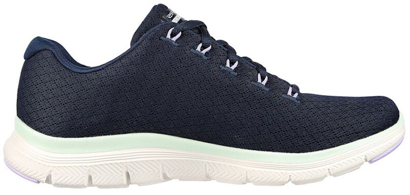 (Women) Skechers Flex Appeal 4.0 'Coated Fidelity Navy' 149298-NVAQ Order (Women) Skechers Flex Appeal 4.0 'Coated Fidelity Navy' 149298-NVAQ