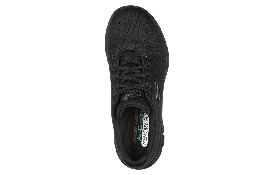 (W) Skechers Flex Appeal 4.0 'Coated Fidelity All Black' 圖 4