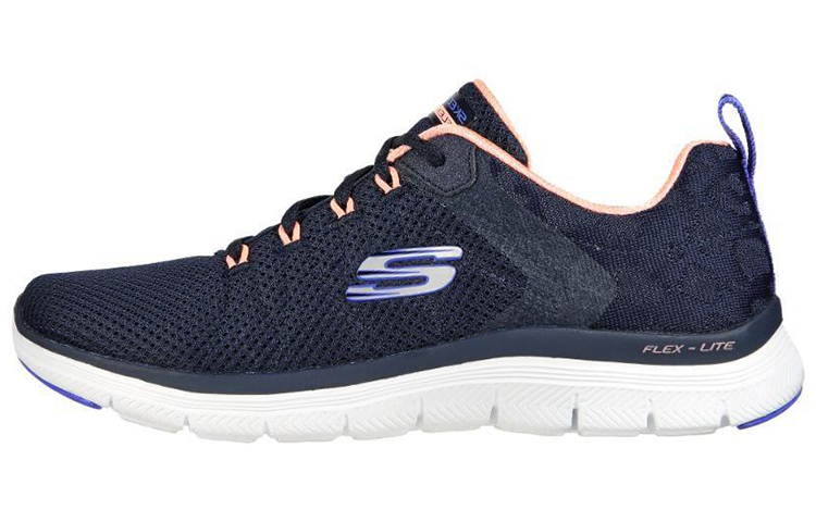 (Women) Skechers Flex Appeal 4.0 'Elegant Ways Blue' 149580-NVMT