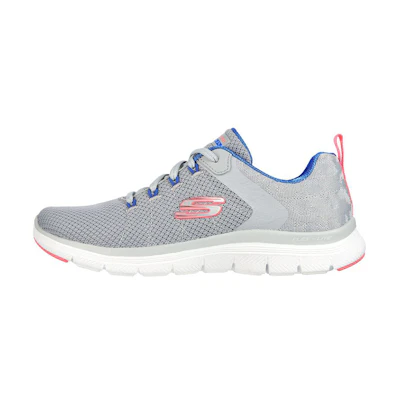 (W) Skechers Flex Appeal 4.0 'Elegant Ways Grey'