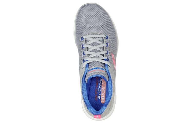 Lookbook (W) Skechers Flex Appeal 4.0 'Elegan Abu-abu' 149580-GMLT