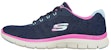 (W) Skechers Flex Appeal 4.0 'Fresh Move Biru Ungu' 149570-NVPR